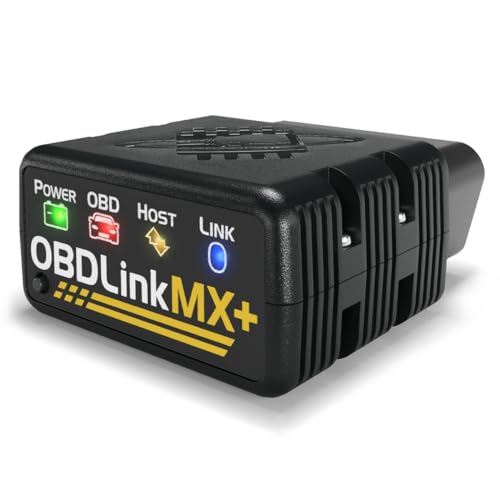 OBDLink MX+ OBD2 Bluetooth Scanner for iPhone, Android,