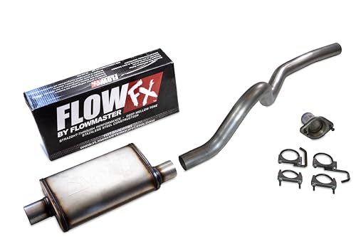 Wrangler TJ 2.5" Aluminized Exhaust Kit