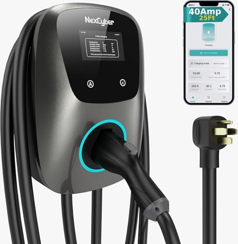 NexCyber 40A EV Charger with WiFi App