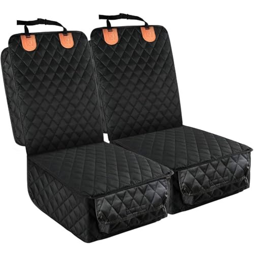 PETICON Dog Front Seat Covers with Side Flaps