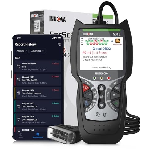 Innova OBD2 Scanner with ABS & SRS
