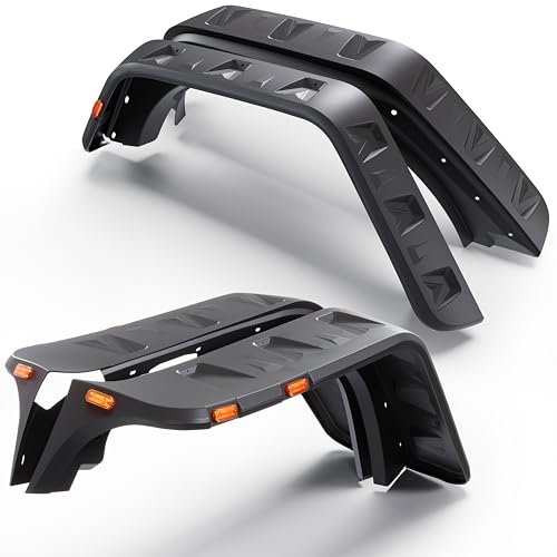 ECOTRIC Fender Flares with LED for Jeep Wrangler JK