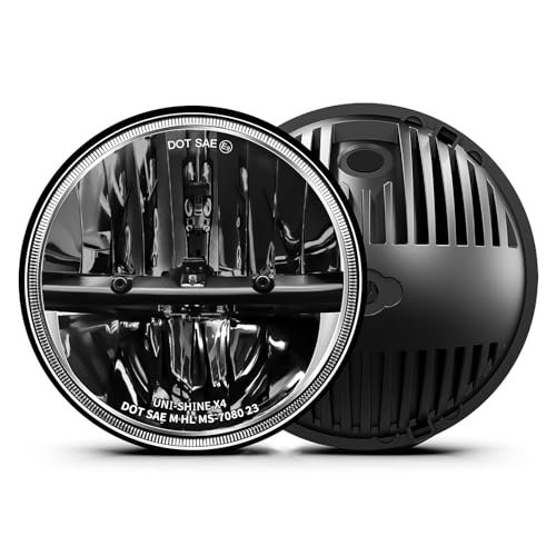 UNI-SHINE 7-Inch LED Headlights