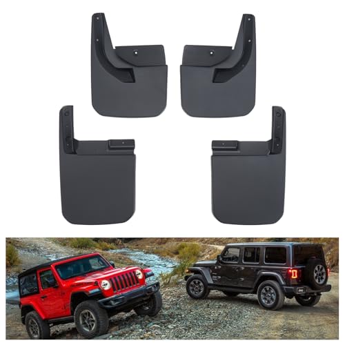 Kiwi Master Mud Flaps for Jeep Wrangler JL