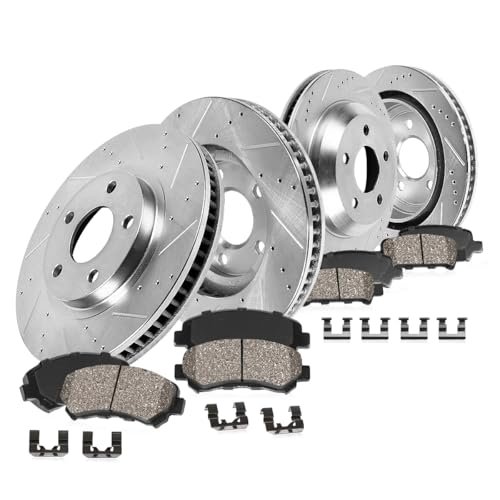 Callahan Drilled & Slotted Brake Kit for Jeep Wrangler