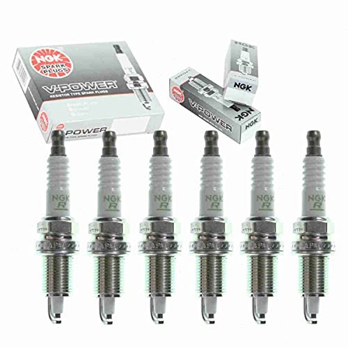 NGK V-Power Spark Plugs for Jeep TJ 4.0L