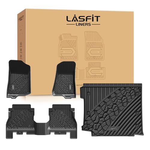 LASFIT Mats for Jeep Wrangler JL (4-Door, Subwoofer)