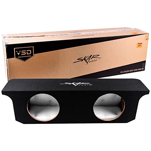 Skar Audio Dual 12" Subwoofer Enclosure for Jeep Wrangler