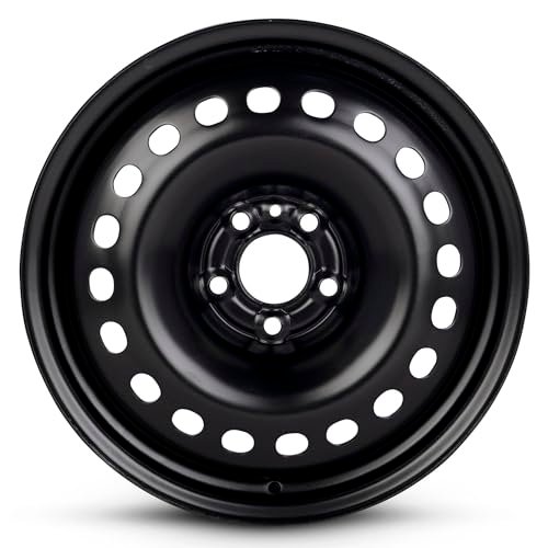 Jeep Cherokee 17" Painted Black Replacement Rim