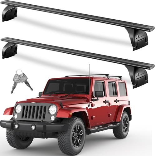 Tuyoung Lockable Roof Rack for Jeep Wrangler & Gladiator