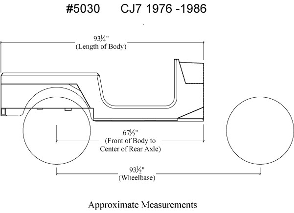 How Wide Is A Jeep CJ7 How Wide Is a Jeep CJ7? Exact Measurements and Key Facts