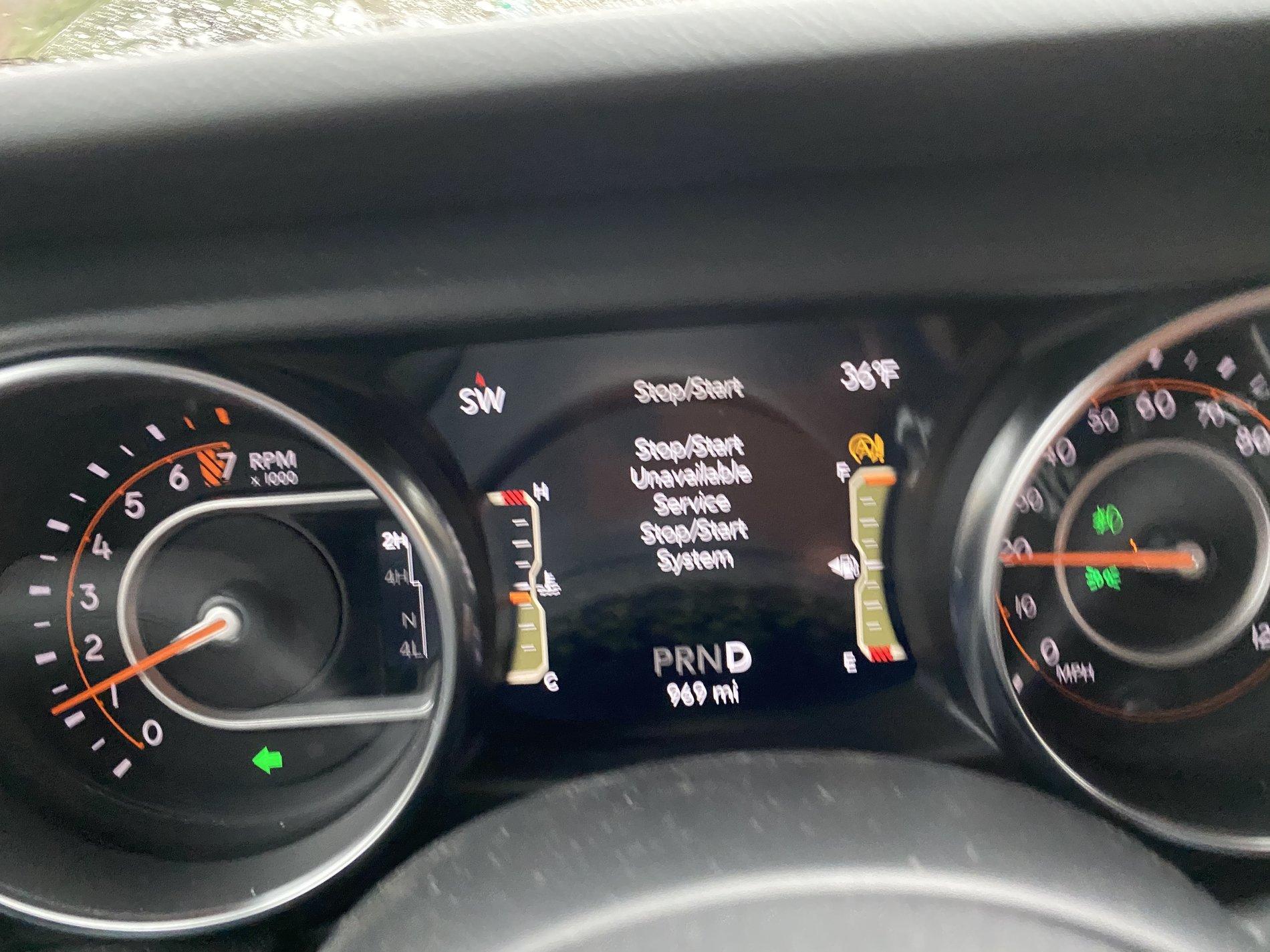 How To Reset Auto Start Stop Light On Jeep Gladiator Easily