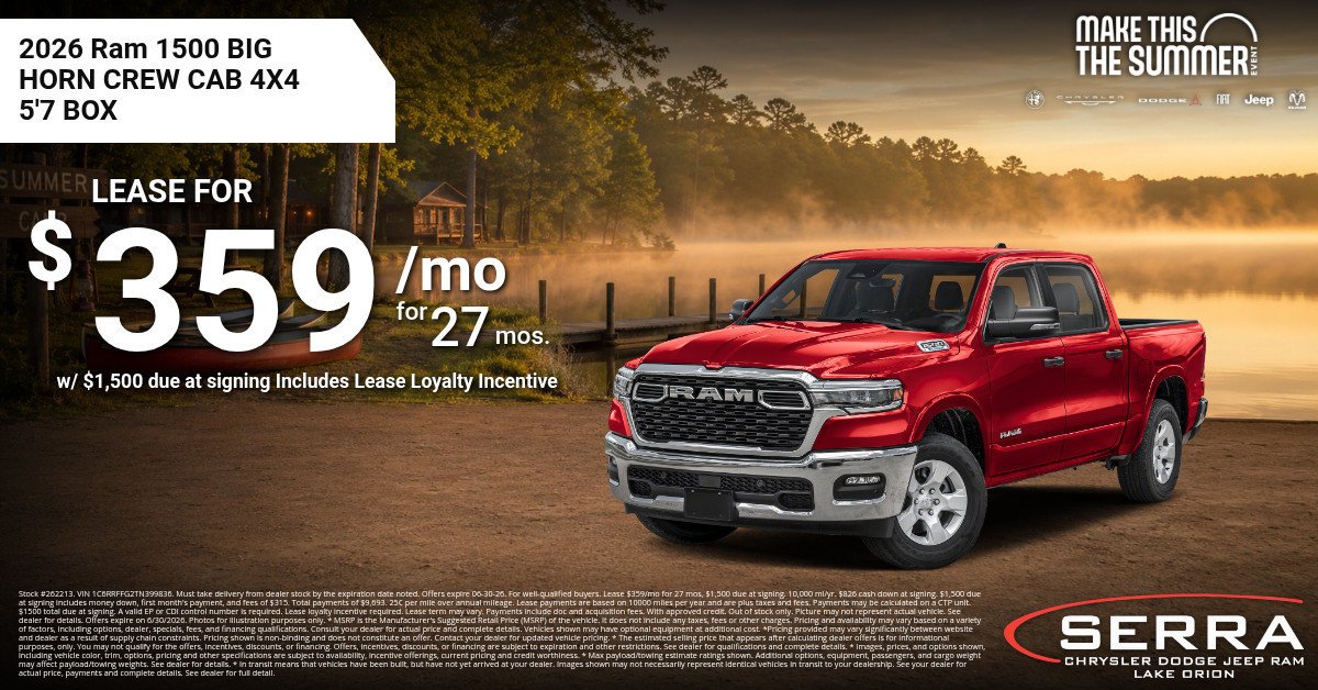 Serra Chrysler Dodge Jeep Ram Lake Orion Reviews: Honest Insights