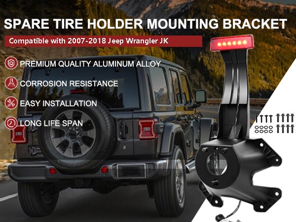 How To Connect Spare Tire Brake Light Jeep Wrangler: Step-by-Step Video