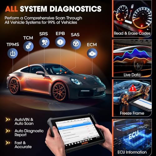 OTOFIX D1 Lite 2026 Bidirectional Scan Tool, Bluetooth OBD2 Scanner Diagnostic Tool, 2 Years Free Update, 38+ Services, CANFD & DoIP Protocols, All System Diagnoses, ABS Bleeding, Auto VIN - Image 4
