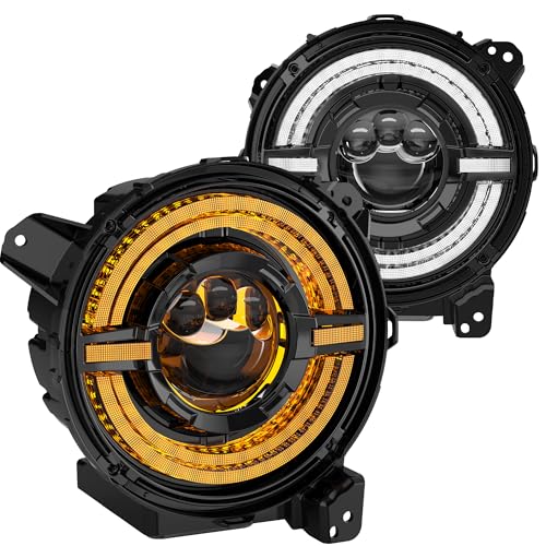 COWONE 9" LED Headlights for Jeep JL & Gladiator