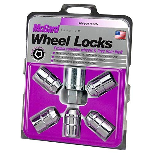 McGard Chrome Cone Seat Wheel Locks (Set of 5)