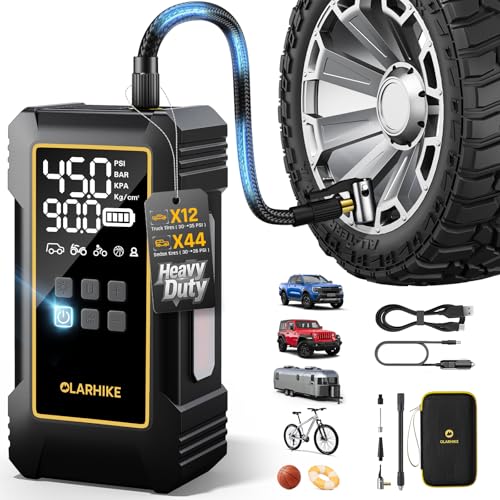 OlarHike 12000mAh Cordless Tire Inflator