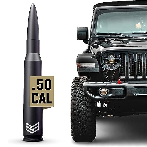 50 Cal Bullet Antenna for Jeep Wrangler