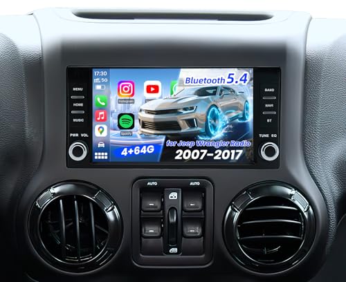 Jufodrca 7" HD Touchscreen Car Radio