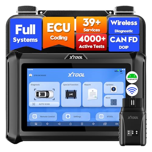 XTOOL D7W Wireless AI Car Scanner