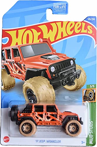 Hot Wheels Jeep Wrangler Mud Studs