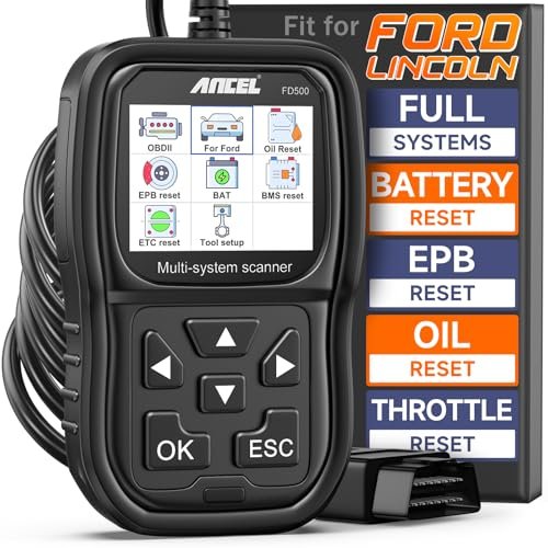ANCEL FD500 OBD2 Scanner fits for Ford Lincoln