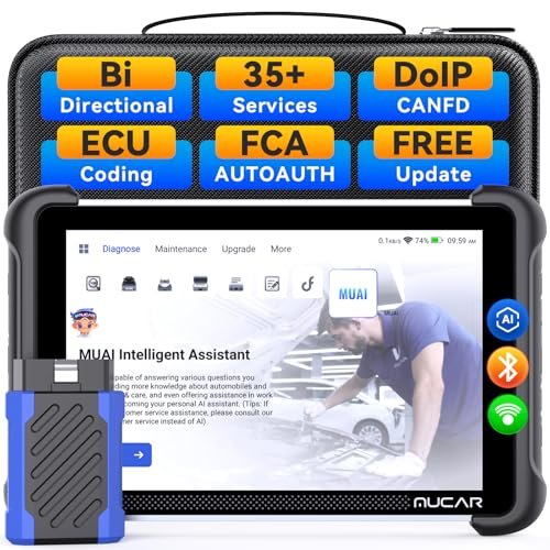 AI-Powered Mucar 892BT Diagnostic Tablet