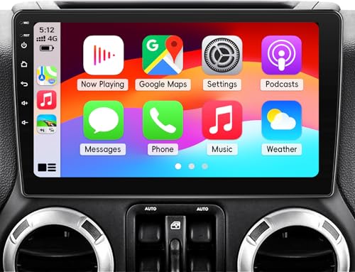 Android Touch Screen Radio for Jeep Wrangler