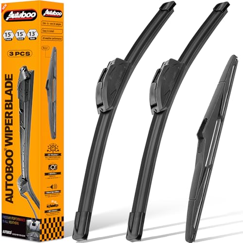 AUTOBOO Windshield Wipers for Jeep Wrangler