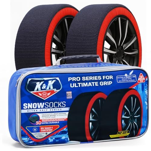 K&K Auto Snow Socks for Tires XL