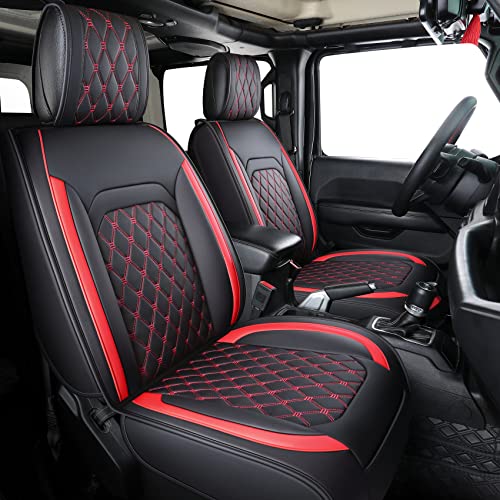 Aierxuan Wrangler 4-Door Waterproof Seat Covers