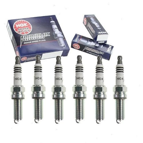 NGK Iridium IX Spark Plugs for Jeep Wrangler