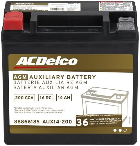 ACDelco Gold AGM Auxiliary Battery