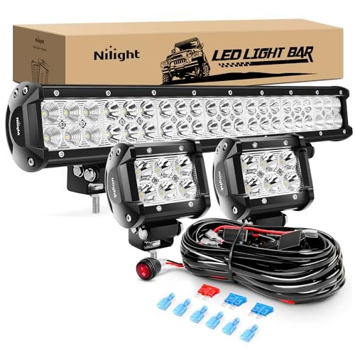 Nilight 20-Inch Combo LED Light Bar Kit