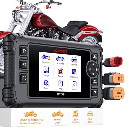 Best Motorcycle Diagnostic Tool 2026: Top Picks for Accurate Results iCarsoft MT V6 Motorcycle Diagnostic Tool