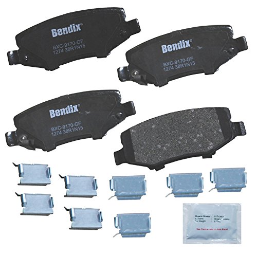 Bendix Ceramic Rear Brake Pads for Jeep Wrangler