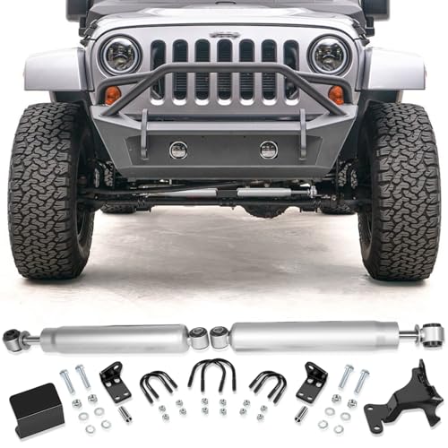 Yoursme Dual Steering Stabilizer for Jeep JK
