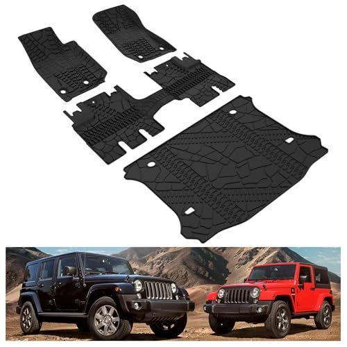 Kiwi Master Floor Mats for Jeep Wrangler JK