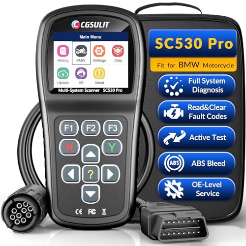 Best Motorcycle Diagnostic Tool 2026: Top Picks for Accurate Results CGSULIT SC530 Pro Motorcycle Diagnostic Tool