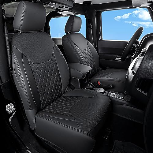 GIANT PANDA Wrangler JK 4-Door Faux Leather Covers
