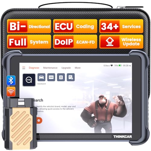 THINKCAR Bidirectional Scan Tool, THINKSCAN 689BT All System