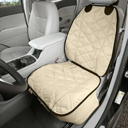 4Knines Tan Front Seat Dog Cover