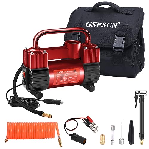 GSPSCN Heavy Duty Double Cylinder Tire Inflator