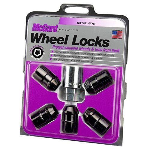 McGard Black Cone Seat Wheel Locks Set