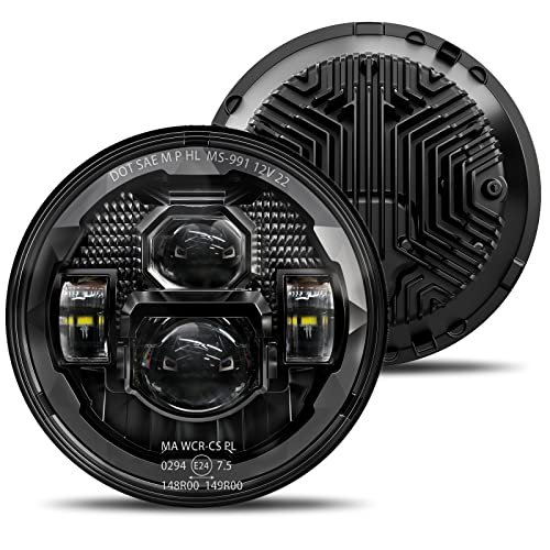 HWSTAR 7 Inch LED Headlights for Jeep Wrangler