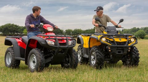Can Am Outlander Vs Honda Rubicon Can Am Outlander Vs Honda Rubicon: Ultimate ATV Showdown