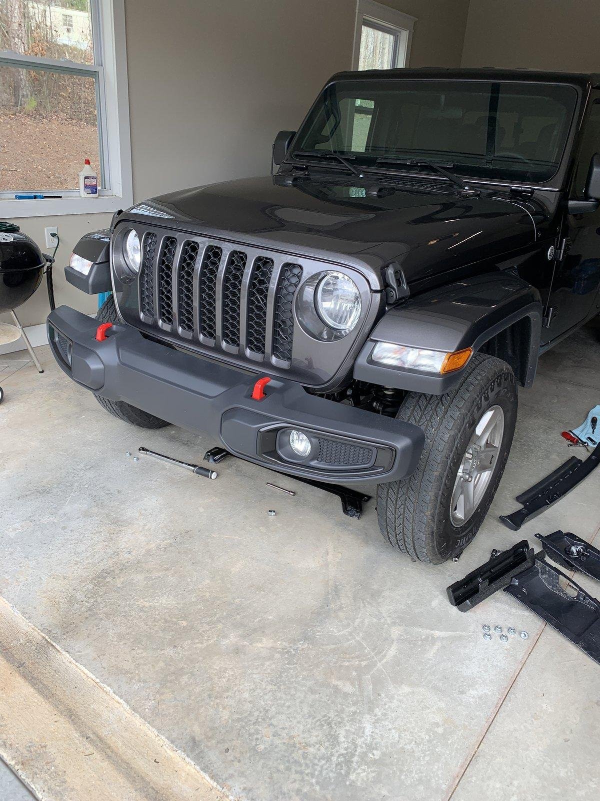 How To Remove Jeep Gladiator Front Bumper Easily and Safely