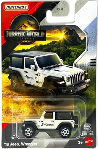 Hot Wheels Jurassic Jeep Wrangler Toy