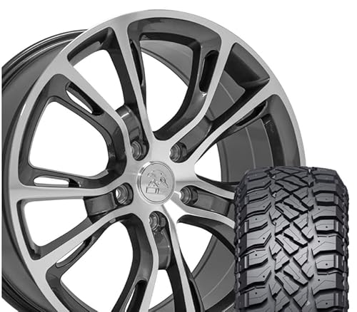 OE Wheels 20 Inch Jeep Rims & Tires Set